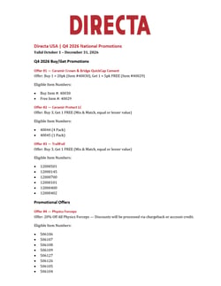 Q4 2026 Specials_Directa USA